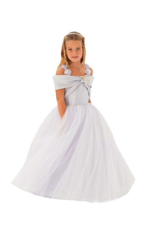 Kız çocuk tarlatanlı elbise